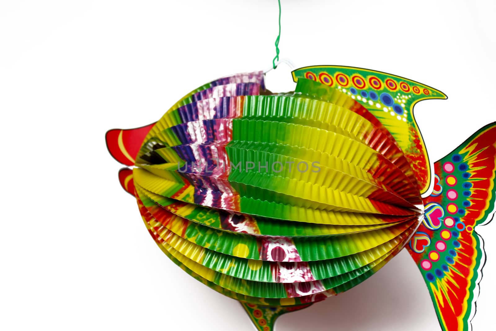 fish lamp, a toy of Asia child