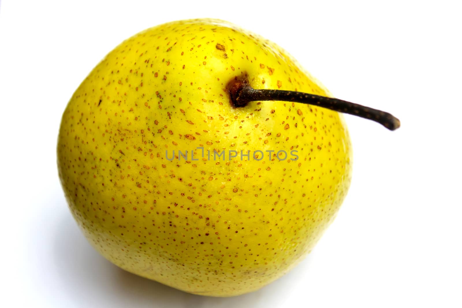 pear isolated on white background