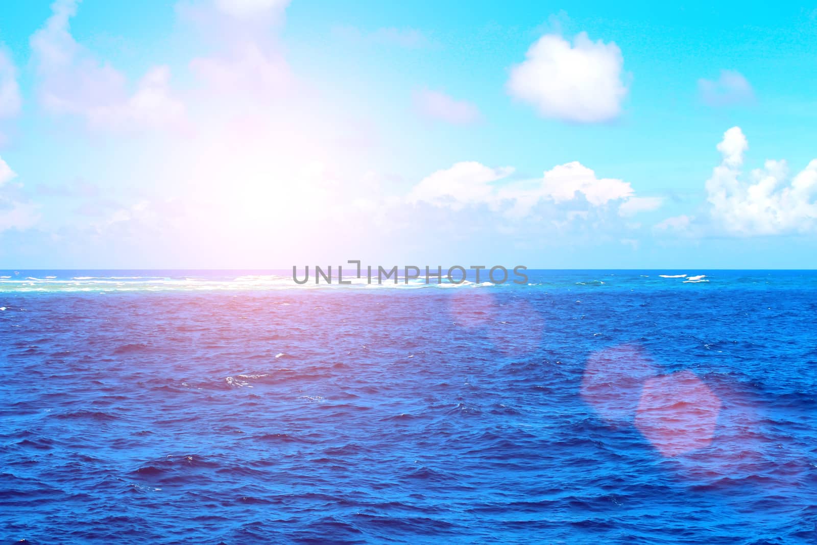 blue sea