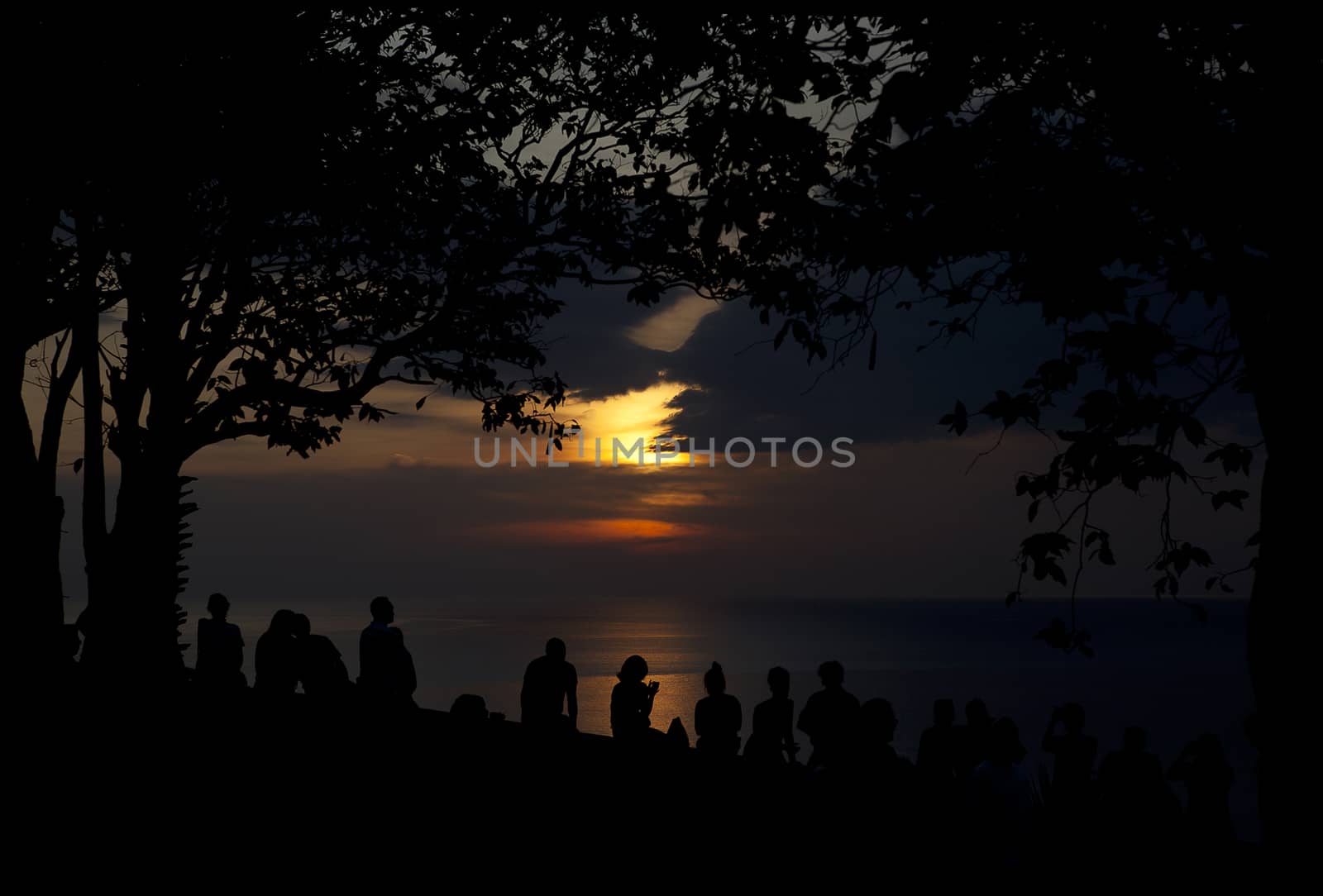 People at sunset. by sergey_pankin