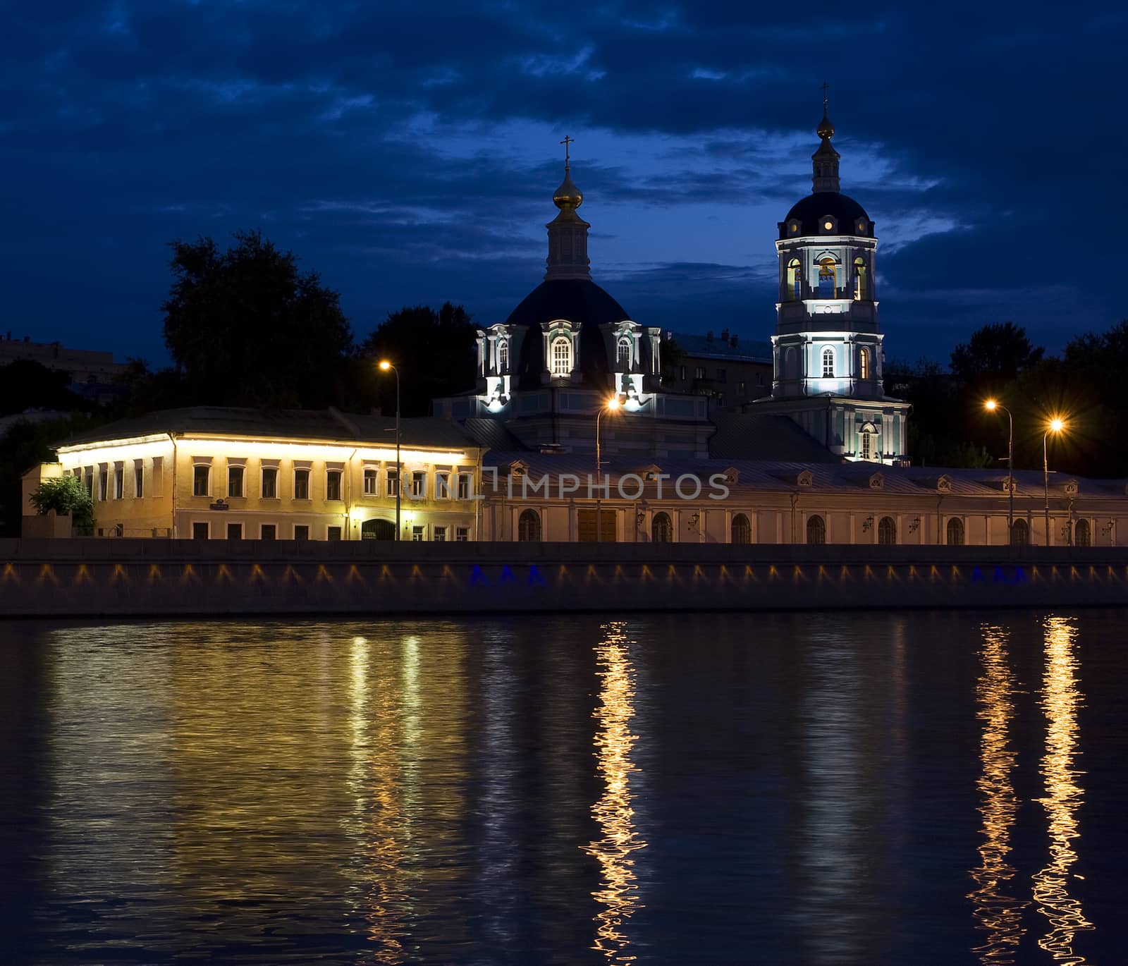 Moscow Church of the river. by sergey_pankin