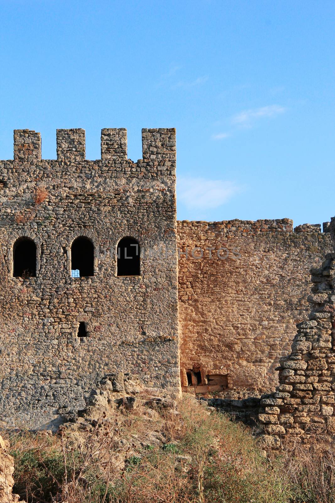 old military beautiful  big fortress in Ukraine