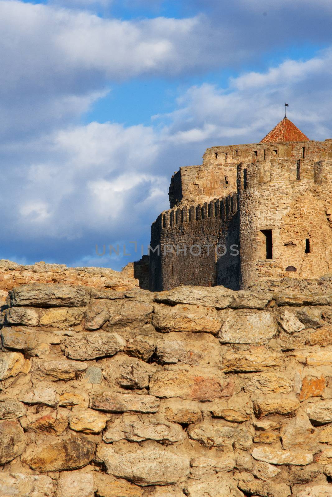 old military beautiful  big fortress in Ukraine