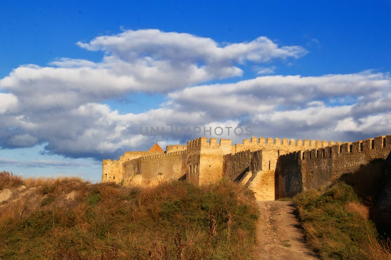 old military beautiful  big fortress in Ukraine