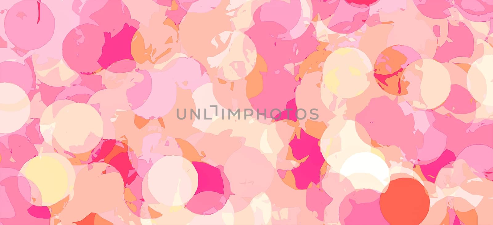 circle abstract background in pink