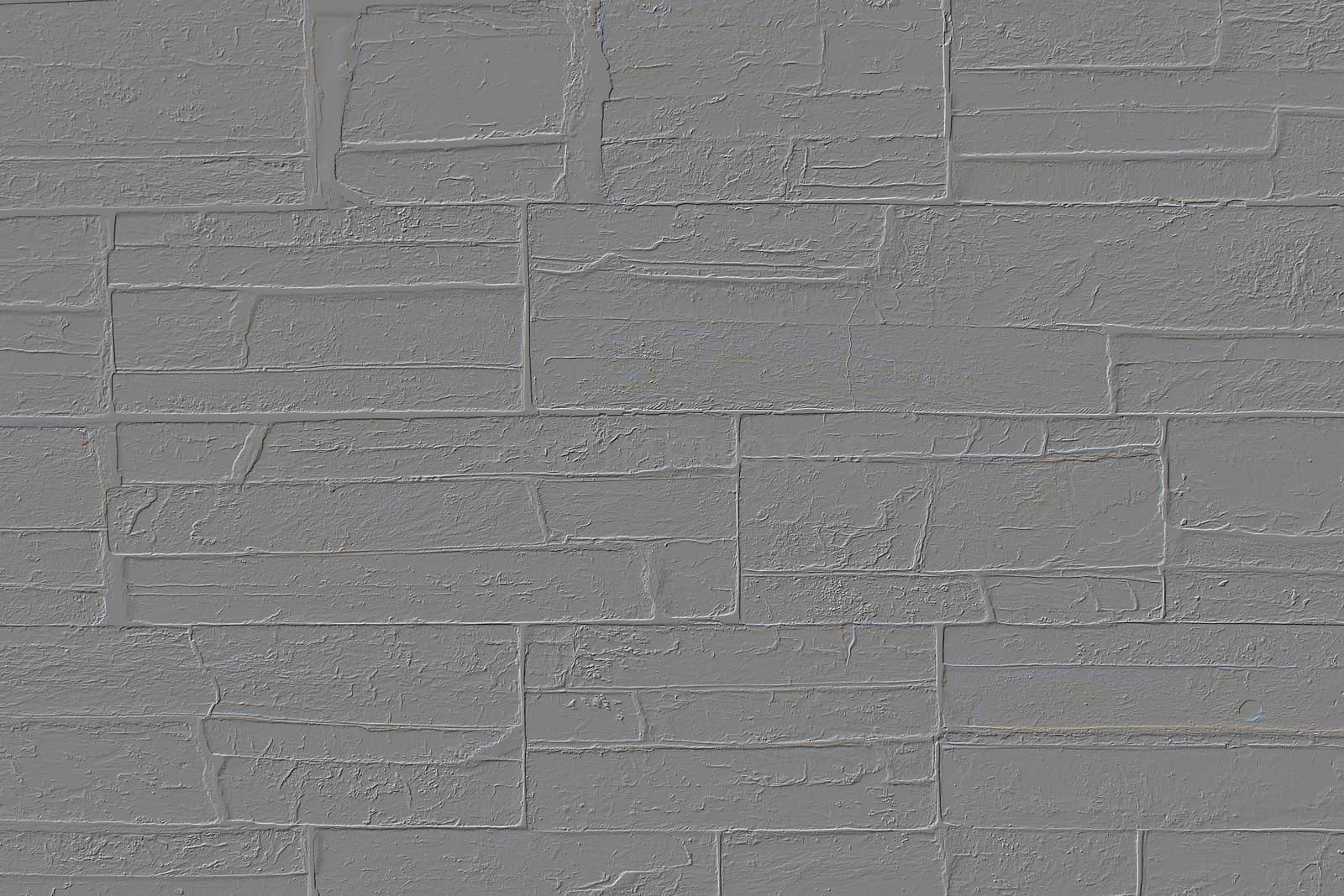 A modern brick wall with colorfull