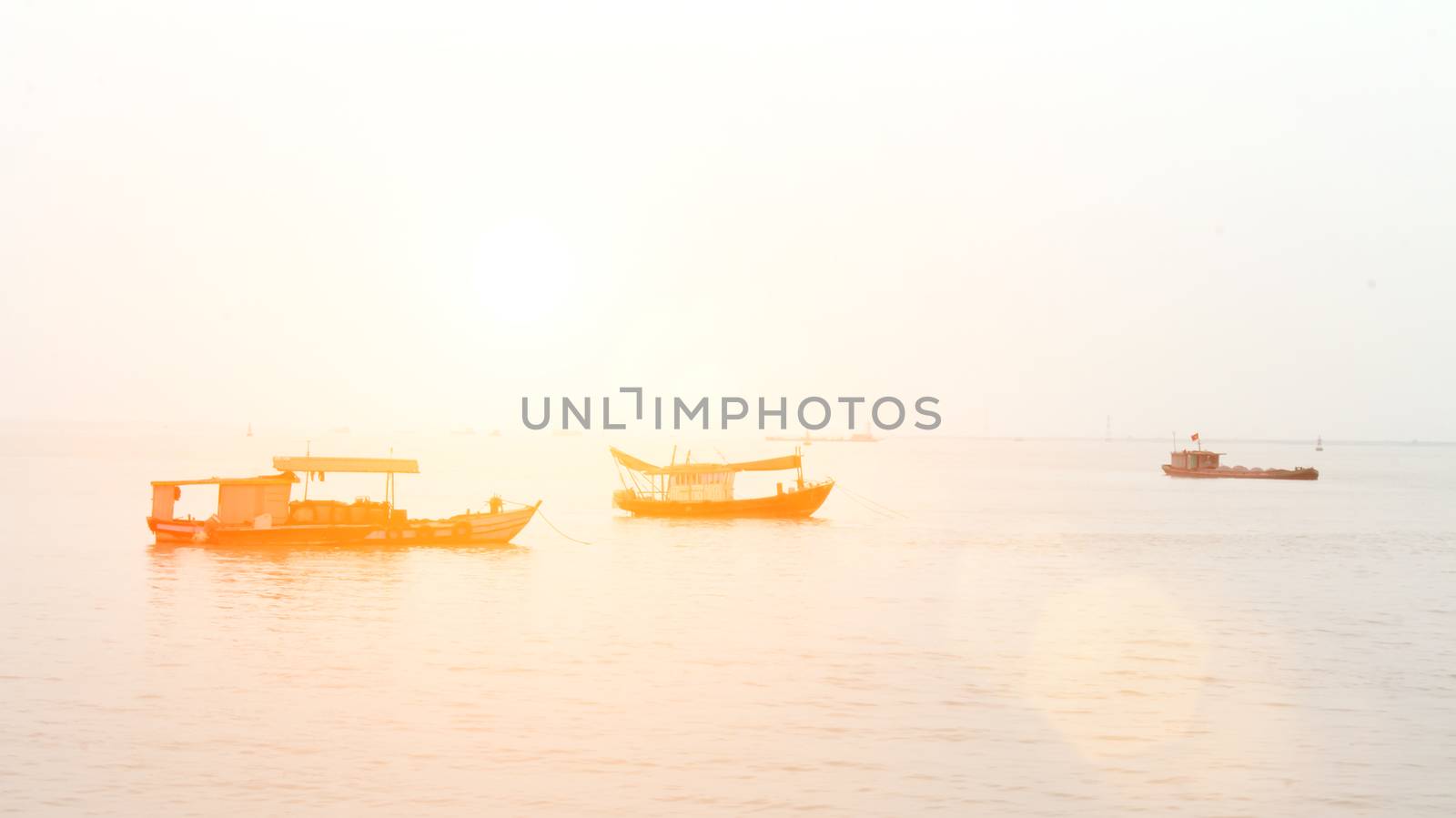 boat on the sea