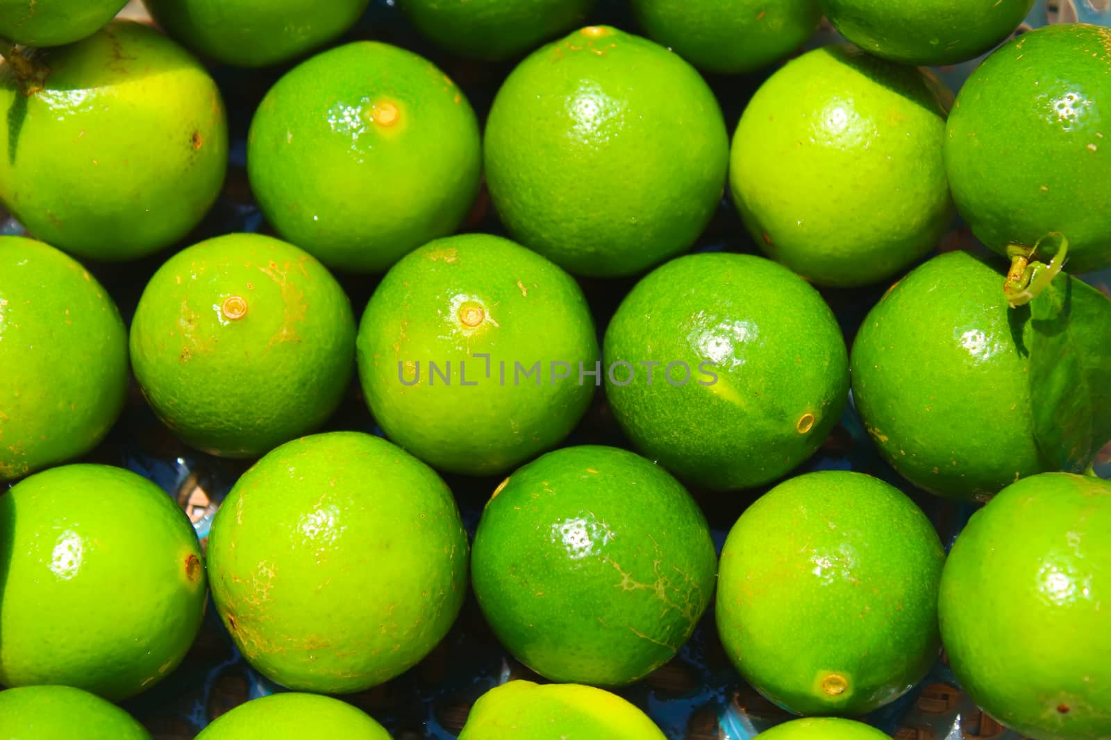 the lemon in the basket