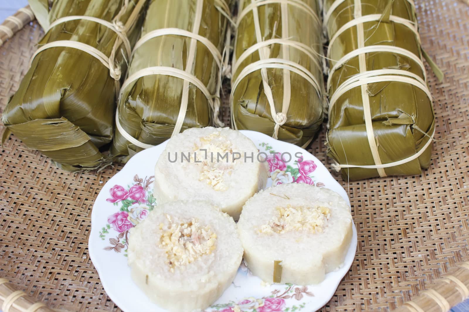 Vietnam traditional rice cake