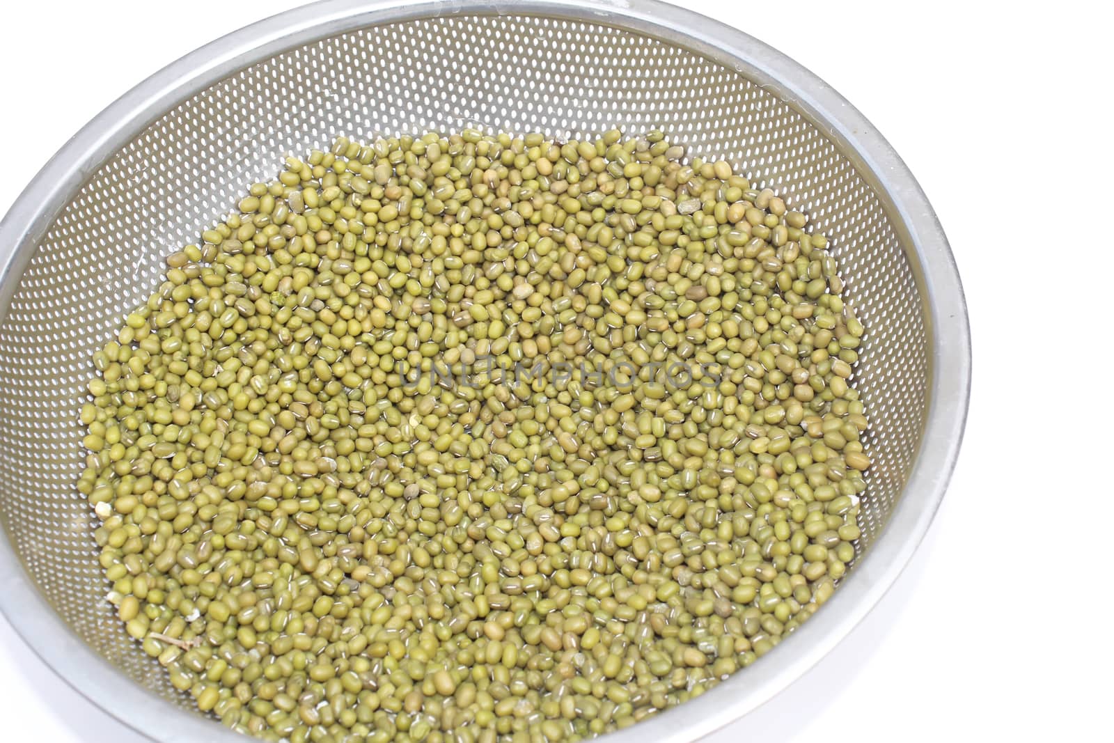 Mung beans in basket