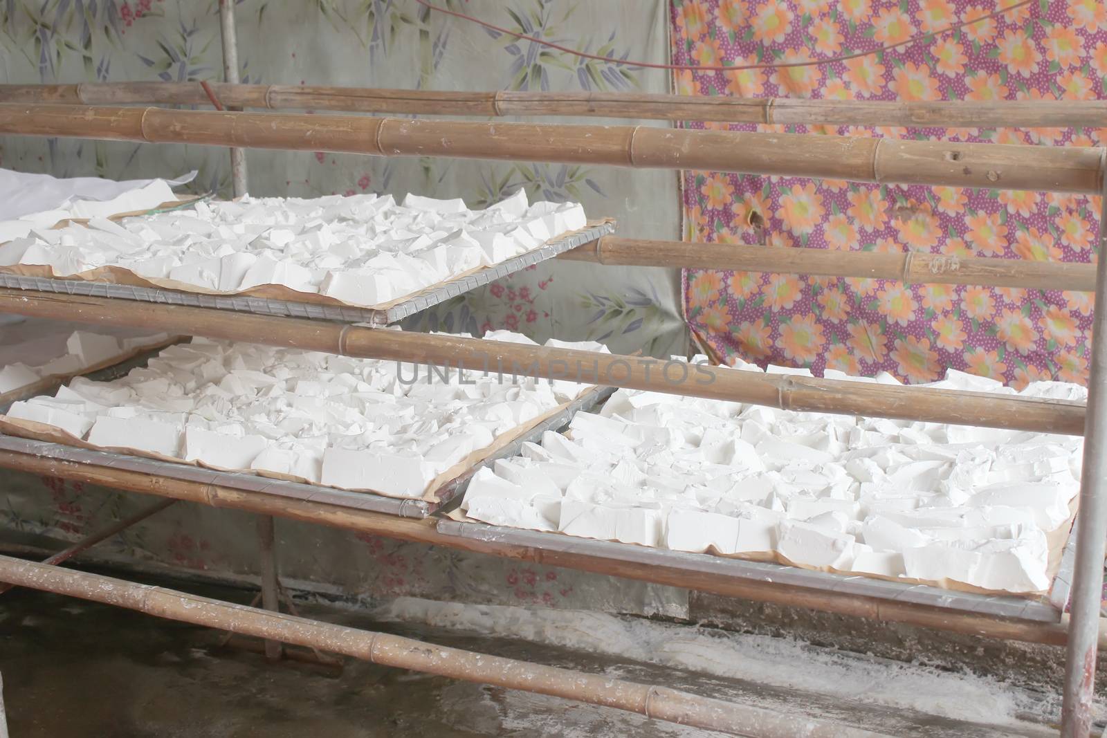 processing Kudzu flour 