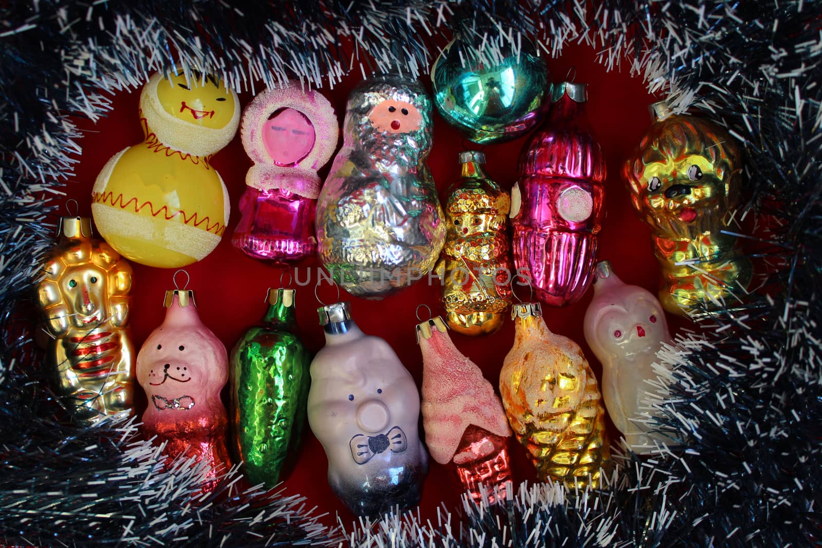 antique Christmas decorations by olga_ovchinnikova