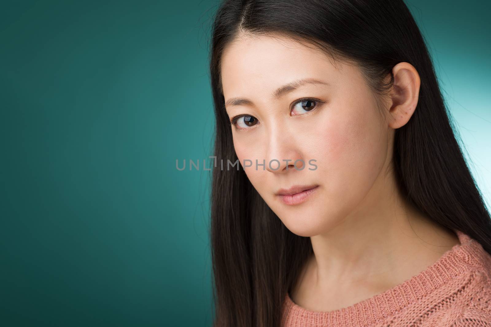 Japanese Woman Headshot by justtscott