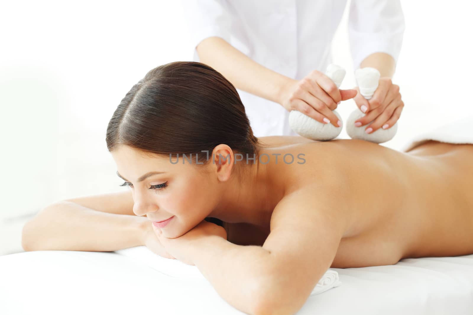 Woman in spa  by ALotOfPeople