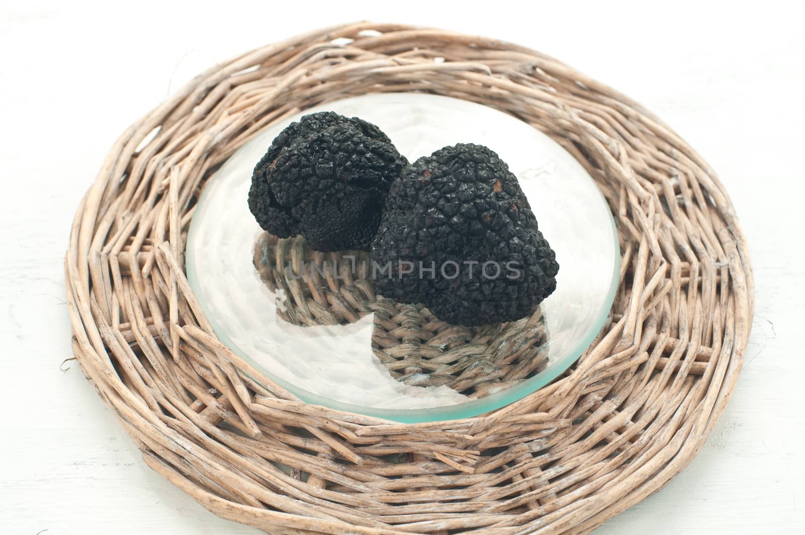 Blacks winter truffles from Umbria called scorzoni by gringox