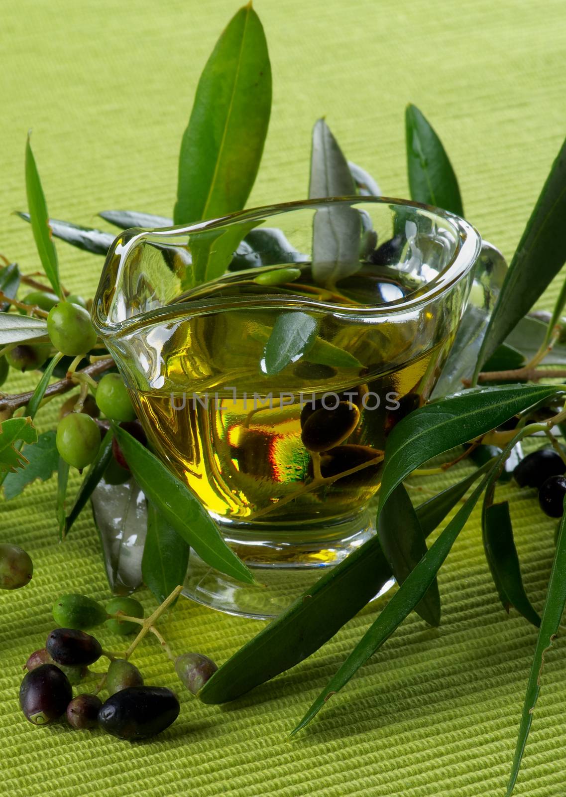 Olive Oil and Olives by zhekos