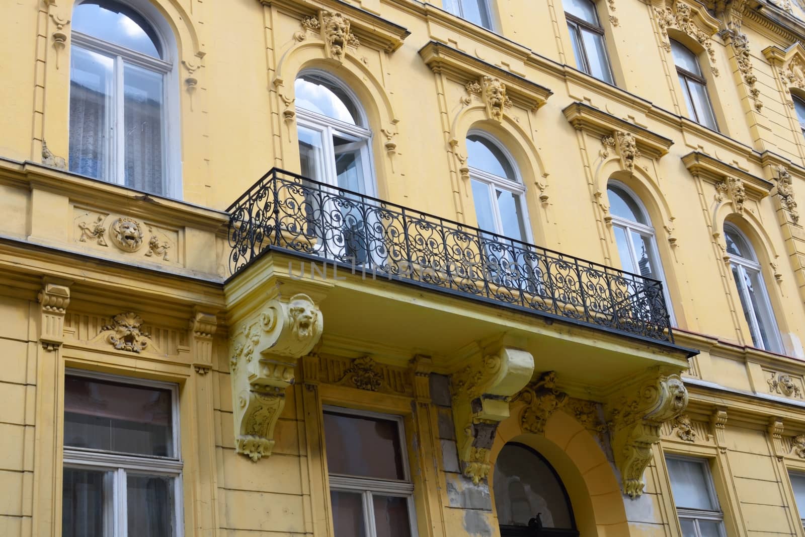 Typical nineteenth century european urban  apartments