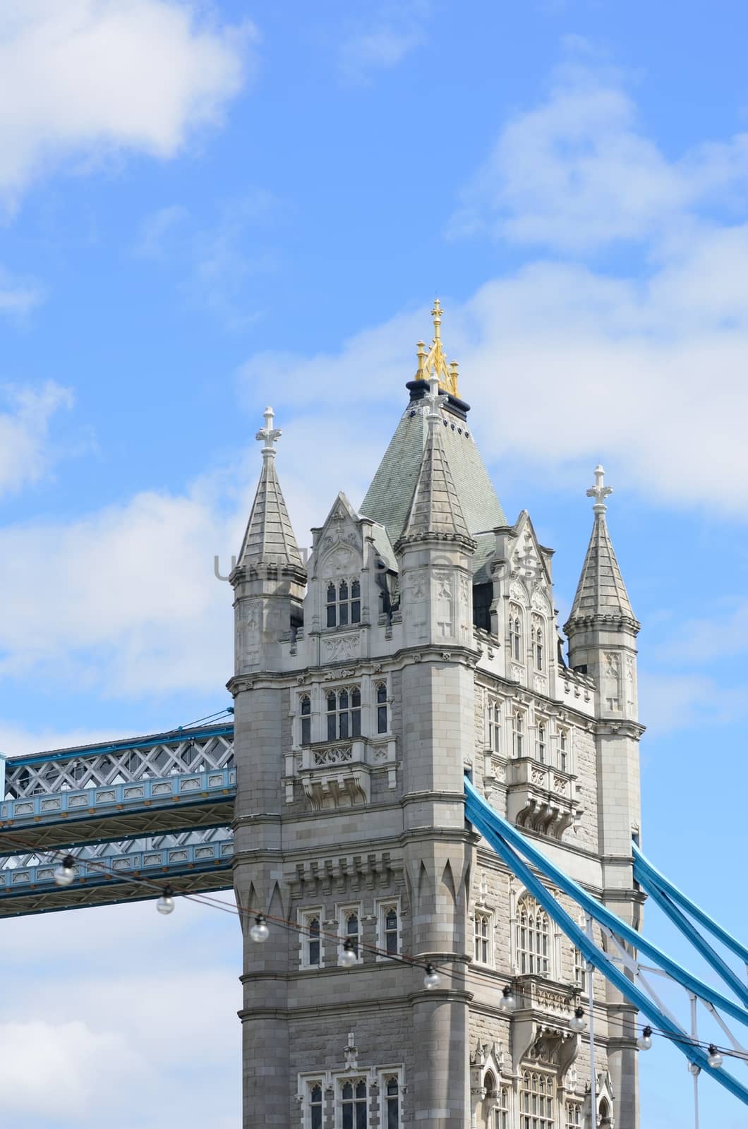 Detail of Tower Bridge London