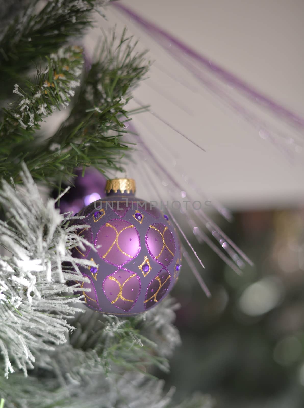 Background with Christmas balls. by kertis