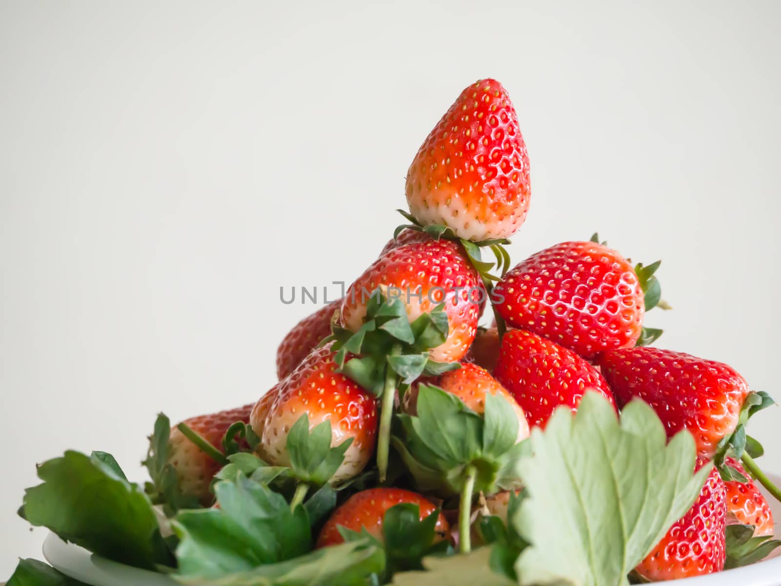 Strawberries in plat by nikky1972