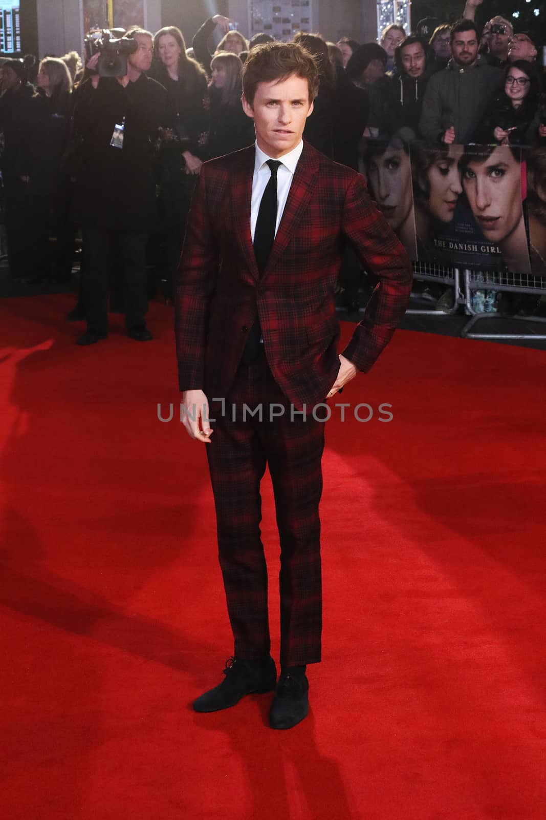 UNITED KINGDOM, London: Eddie Redmayne attends the UK premiere of The Danish Girl at Odeon Leicester Square in London on December 8, 2015. 