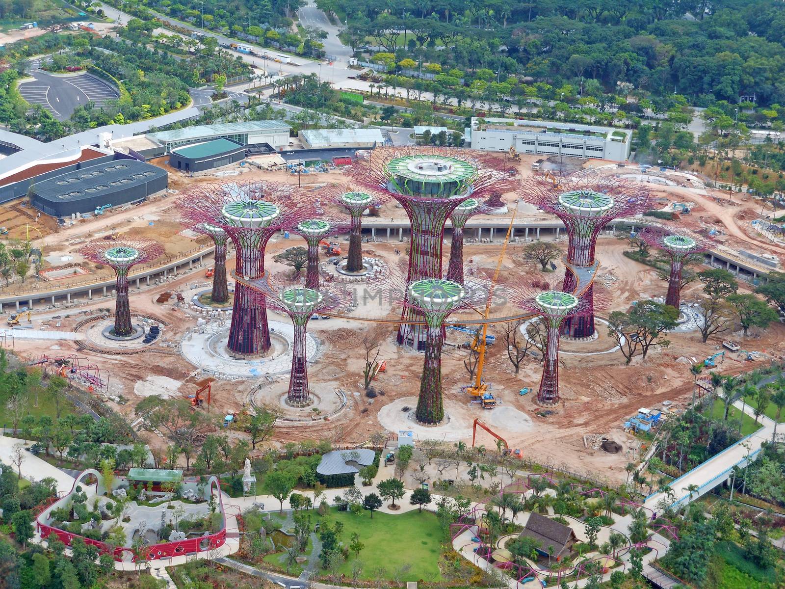 The scenery of Singapore