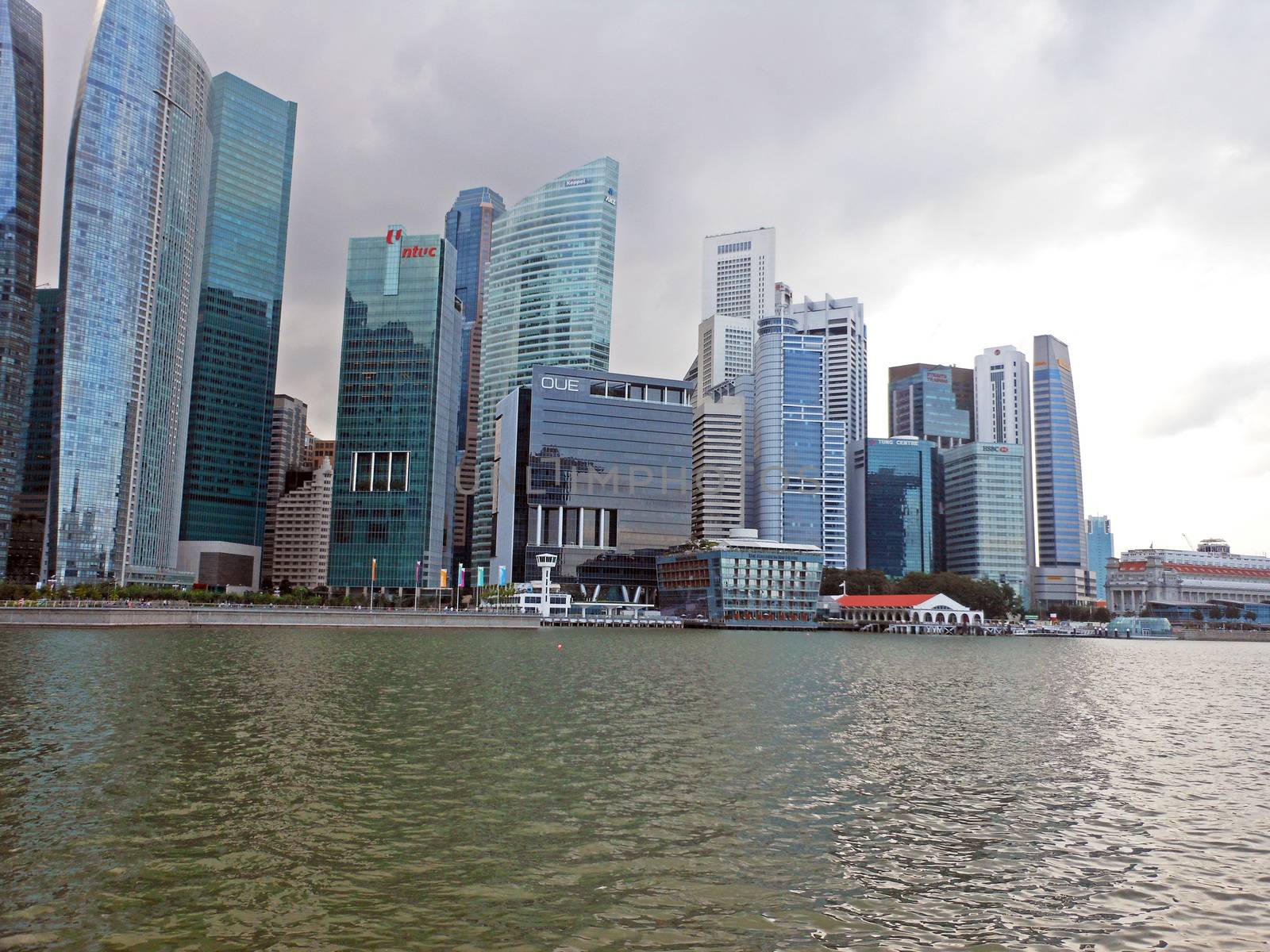 The scenery of Singapore