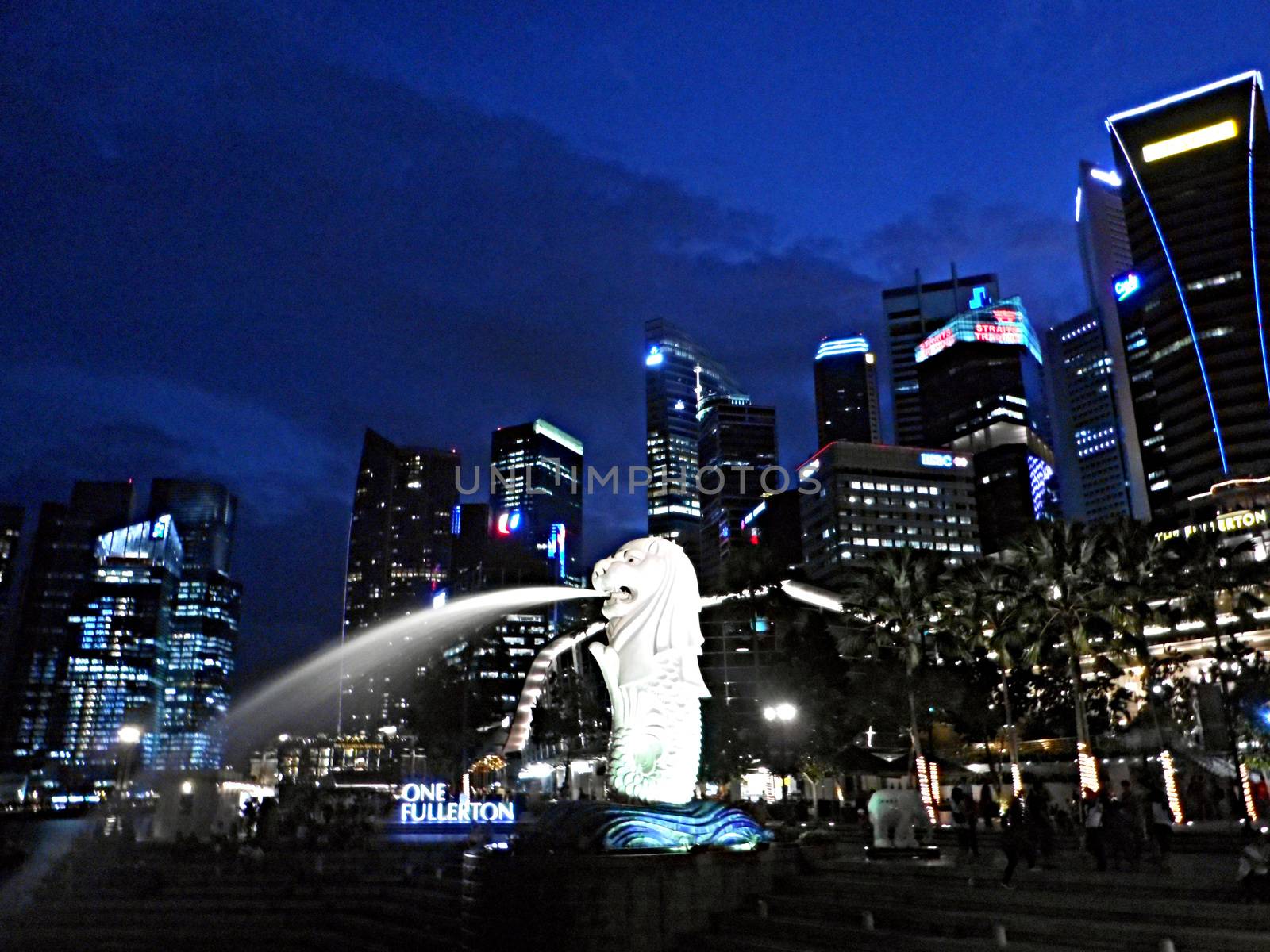 The scenery of Singapore