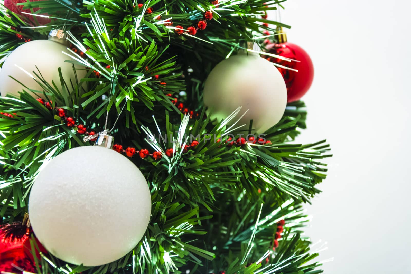 close up of a decorated christmas ball