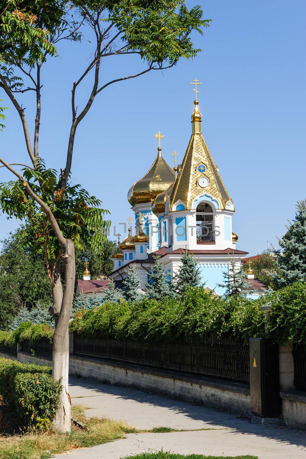 Ciuflea Monastery, Chisinau, Republic of Moldova. Was found by two brothers in 1858, Aromanian merchants who emigrated from Macedonia to Bessarabia in 1821.