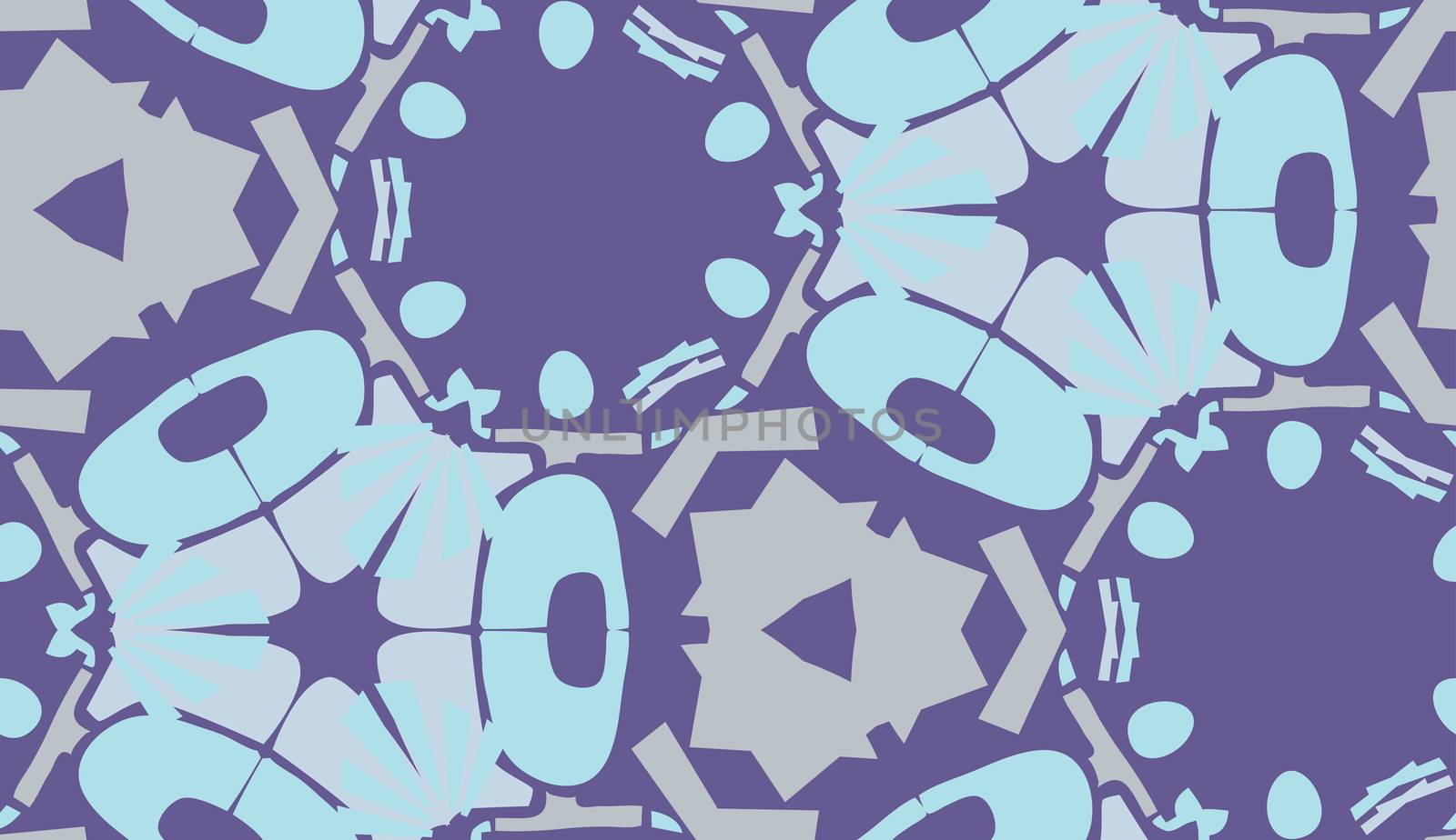 Blue Wallpaper Pattern by TheBlackRhino