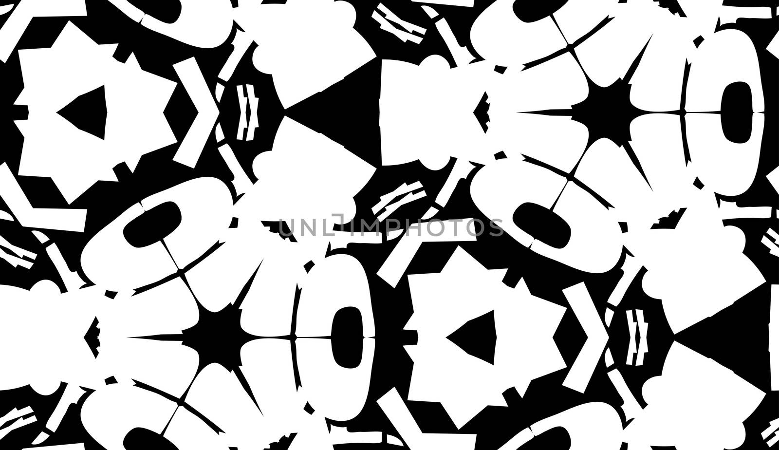 Repeating White Wallpaper Pattern by TheBlackRhino