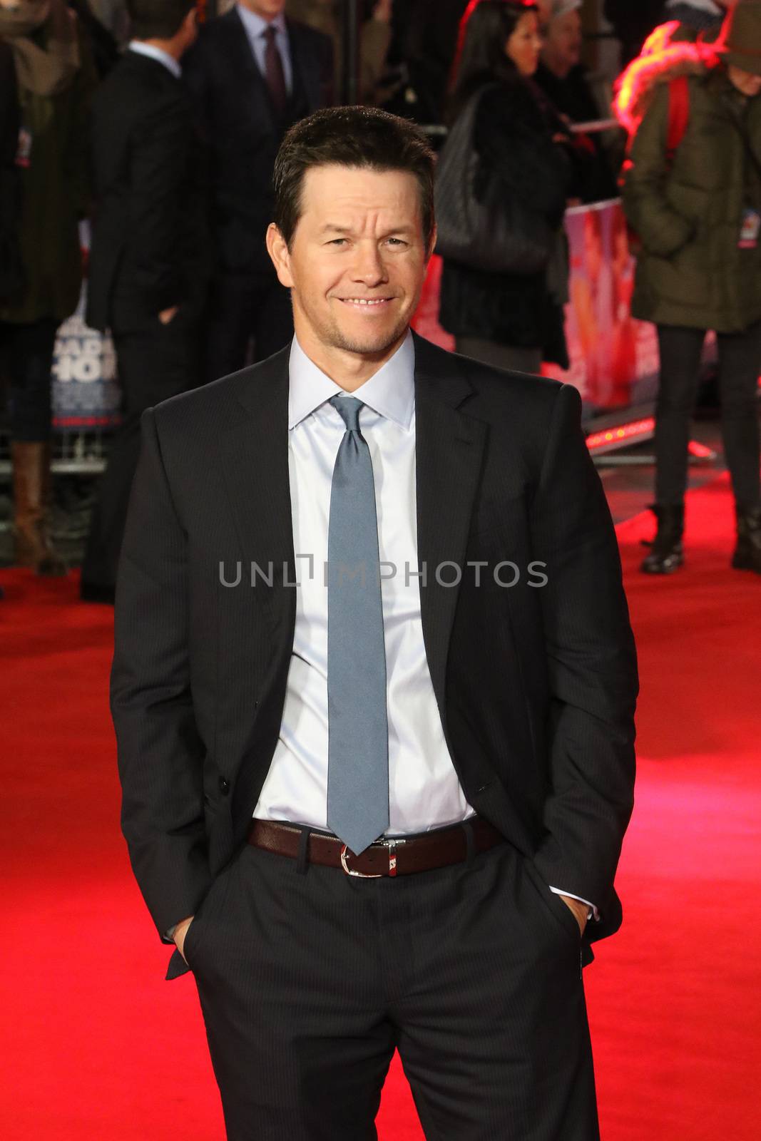 UK, London: Mark Wahlberg hits the red carpet at Leicester Square in London on December 9, 2015 for the premiere of his new film, Daddy's Home.