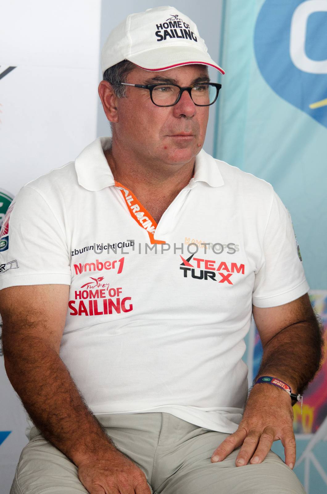 AUSTRALIA, Sydney: The Extreme Sailing Series has kicked off with a press conference in Sydney on December 10, 2015. The racing takes place over four days from 10-13 December, 2015. Mitch Booth pictured.