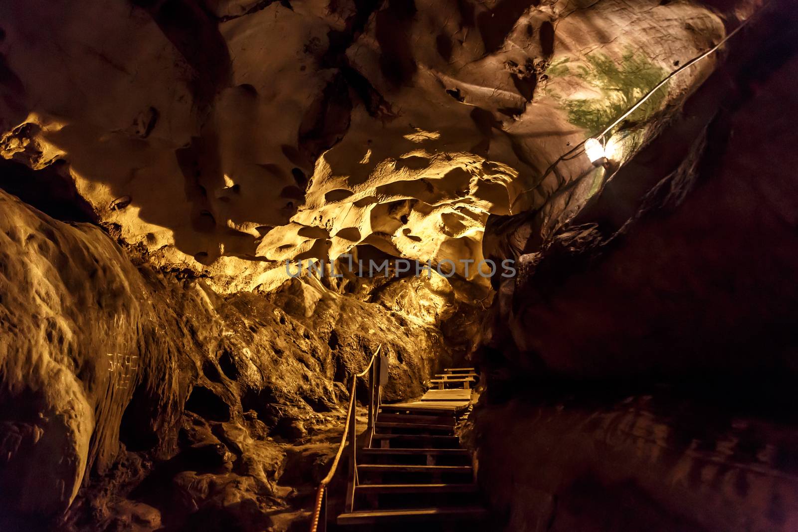 Hidden cave in Alanya, Antalya.