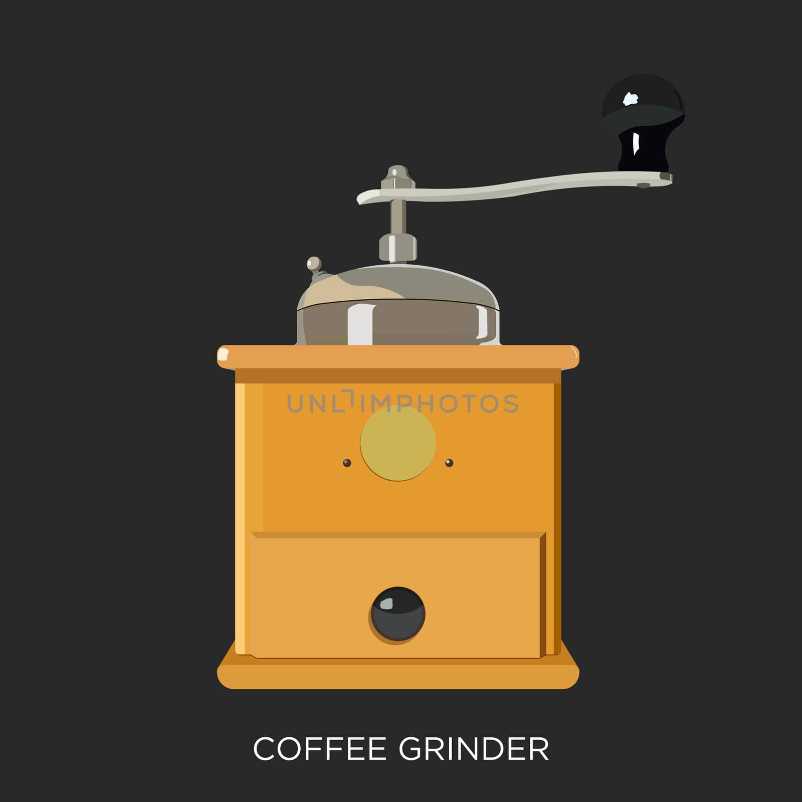 Coffee Grinder for Coffee Beans by landscafe