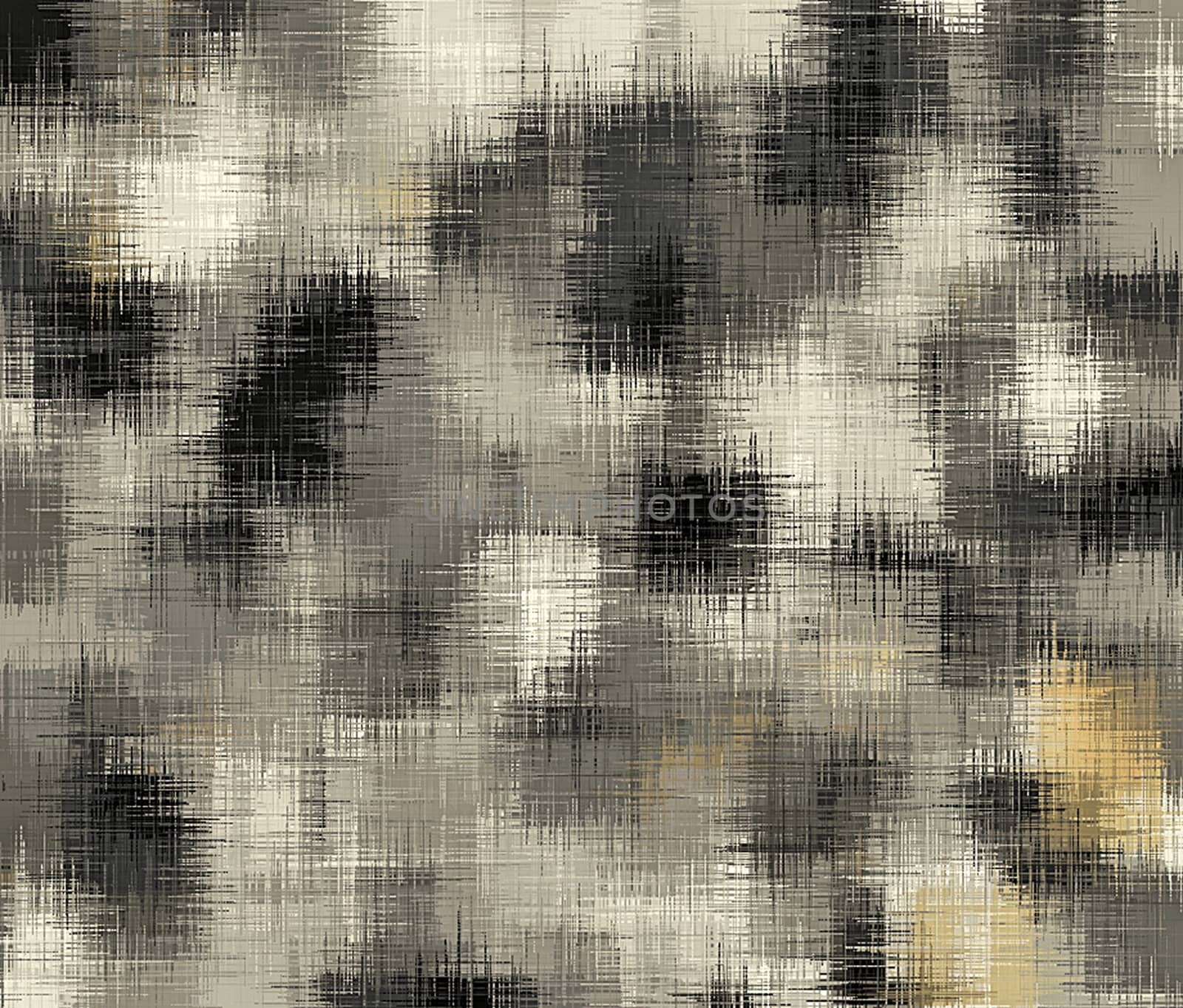 black and white painting abstract by Timmi