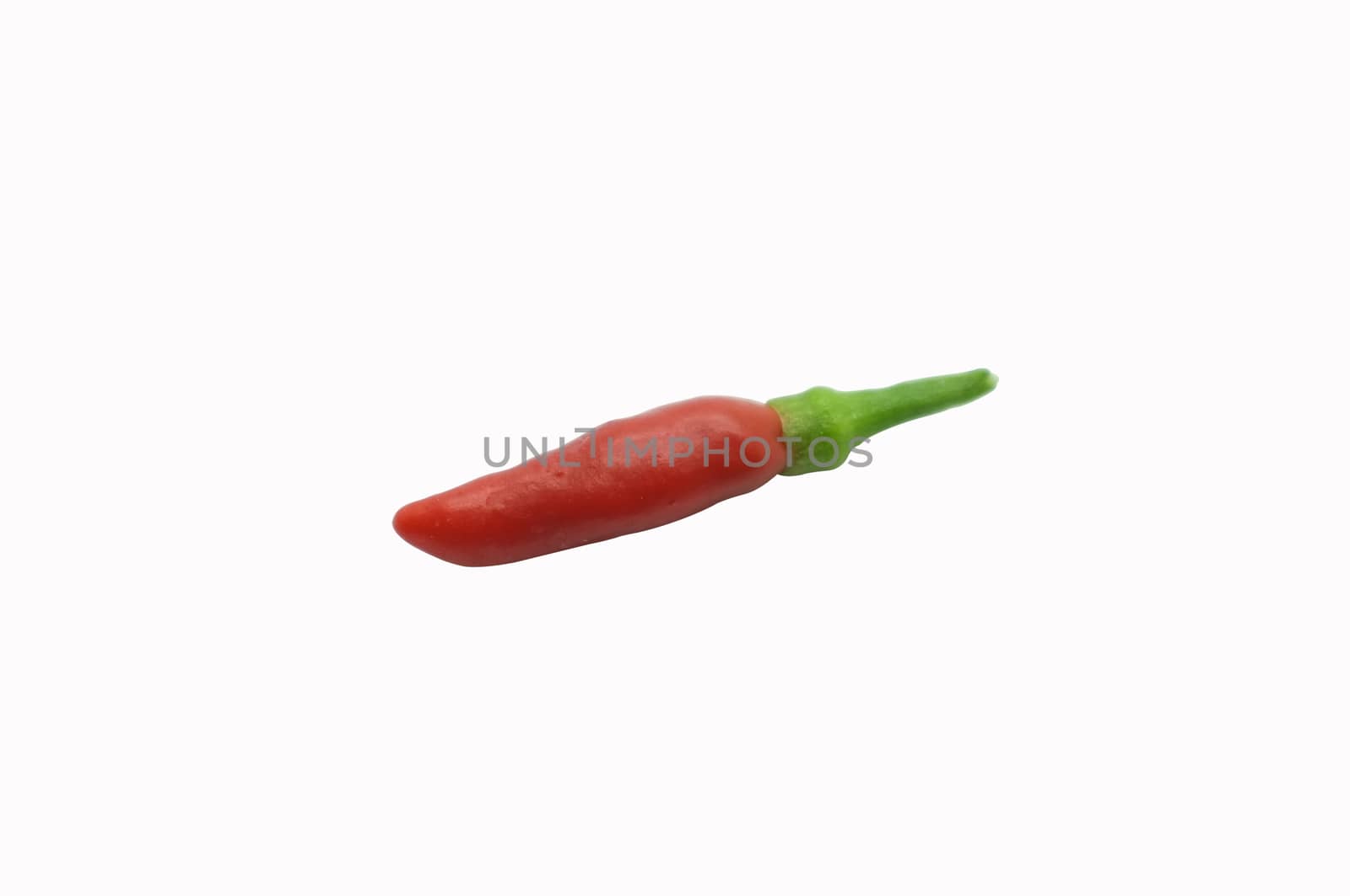 Thai chili pepper, red and green colors