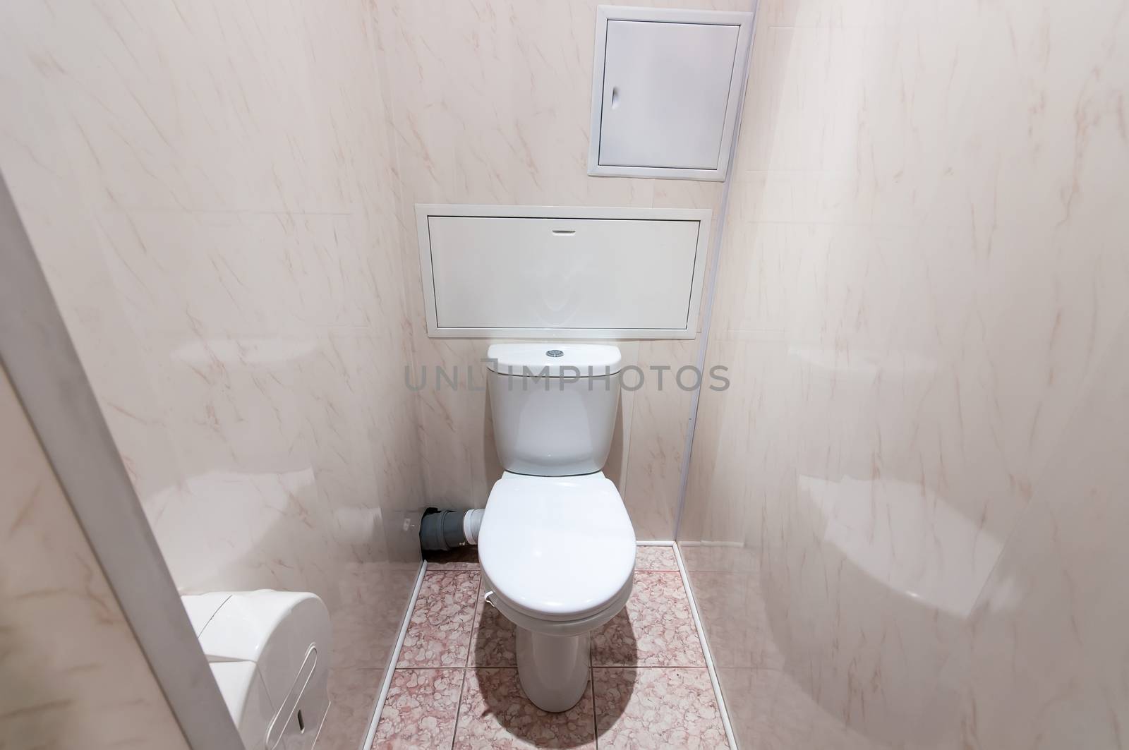 bathroom with toilet in hostel by vlaru