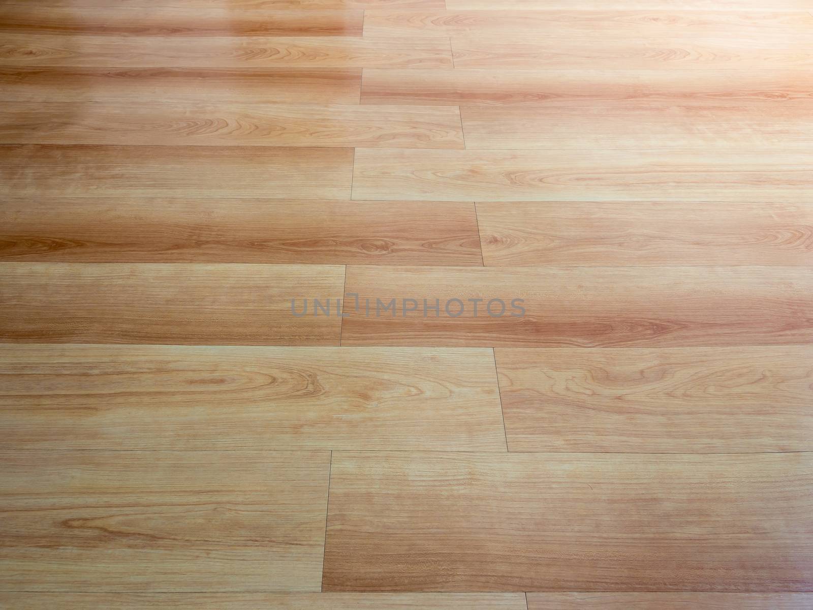 new wooden floor of brown color