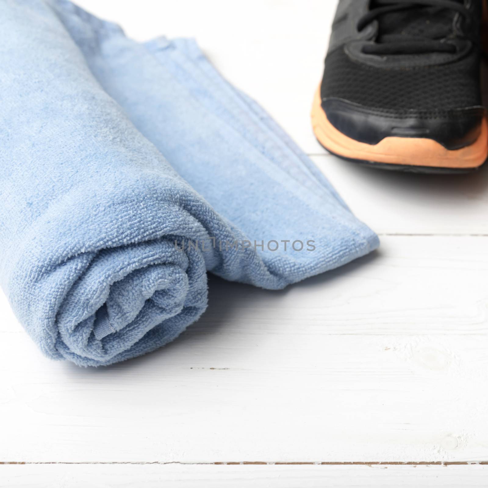 running shoes and towel by ammza12