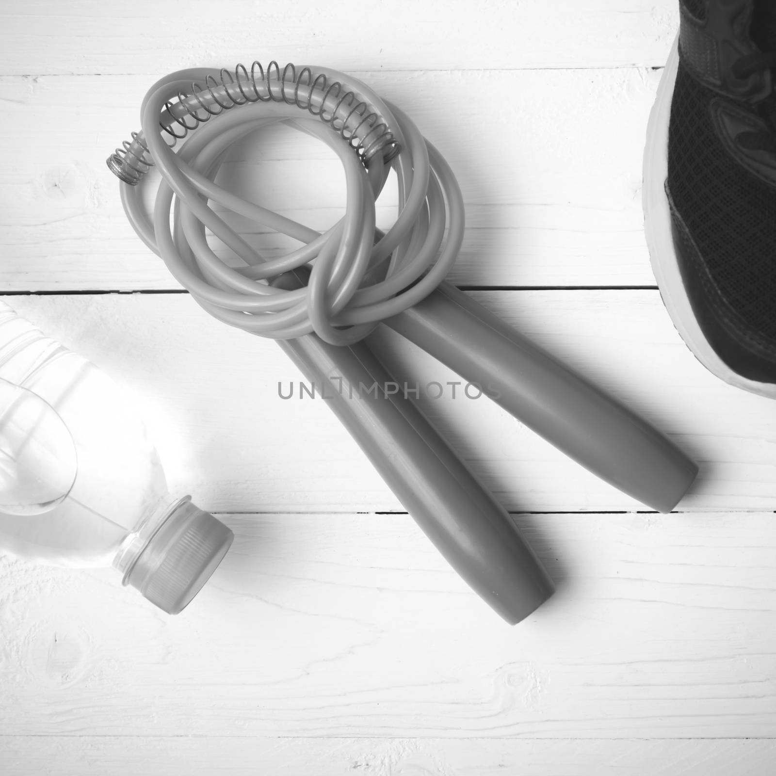 fitness equipment black and white color tone style by ammza12