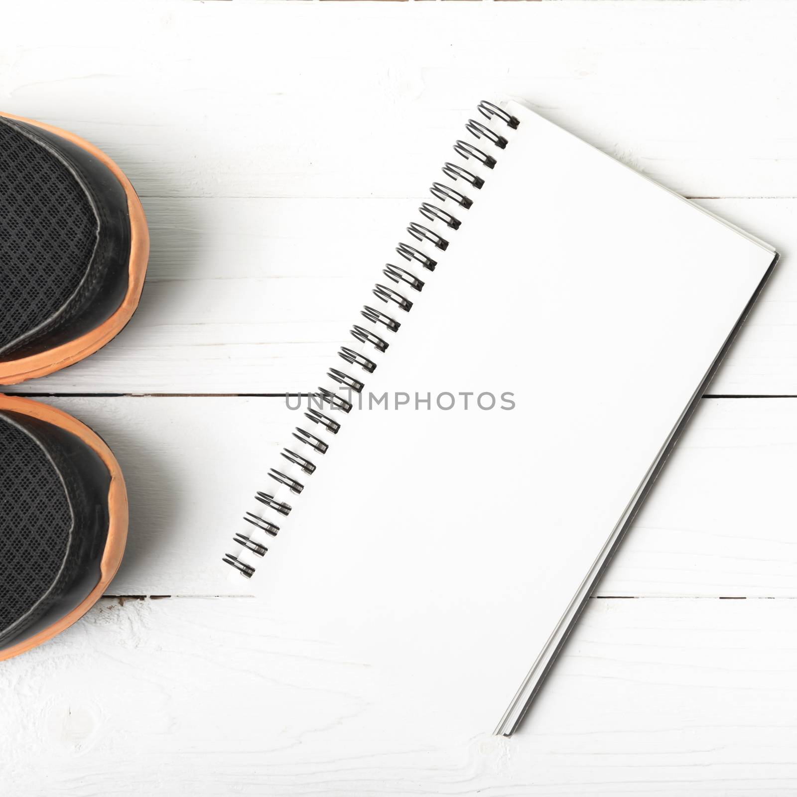 running shoes and notepad by ammza12