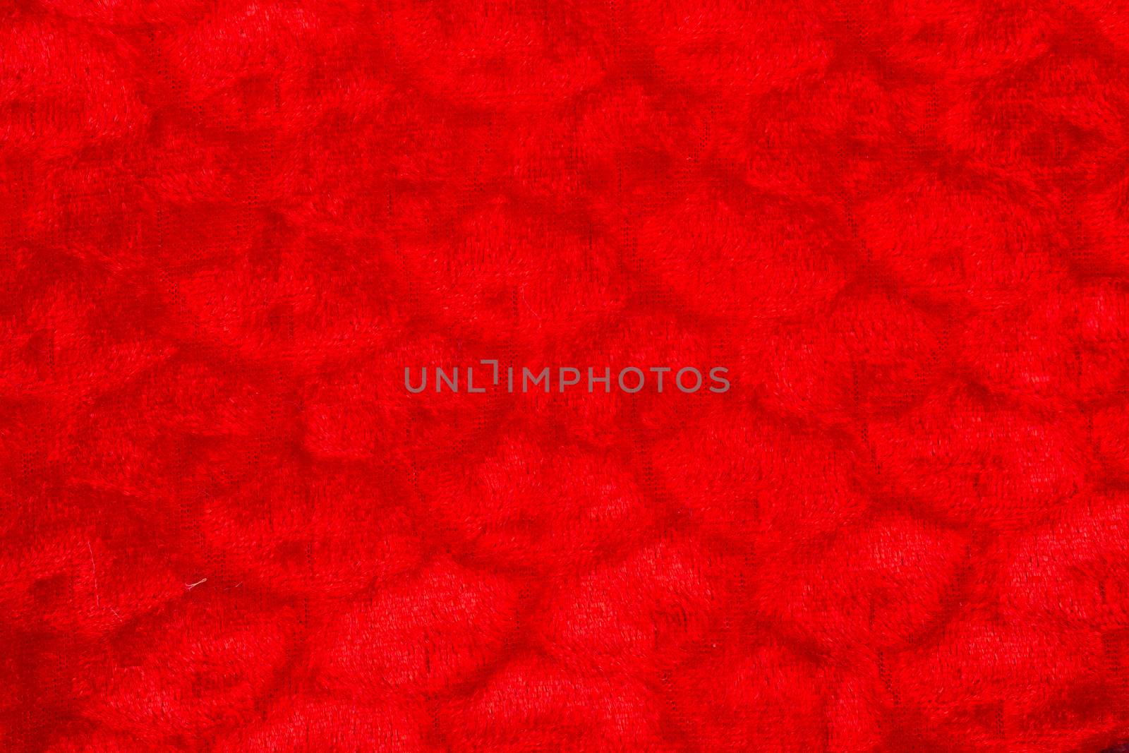 texture of red fur , use for background