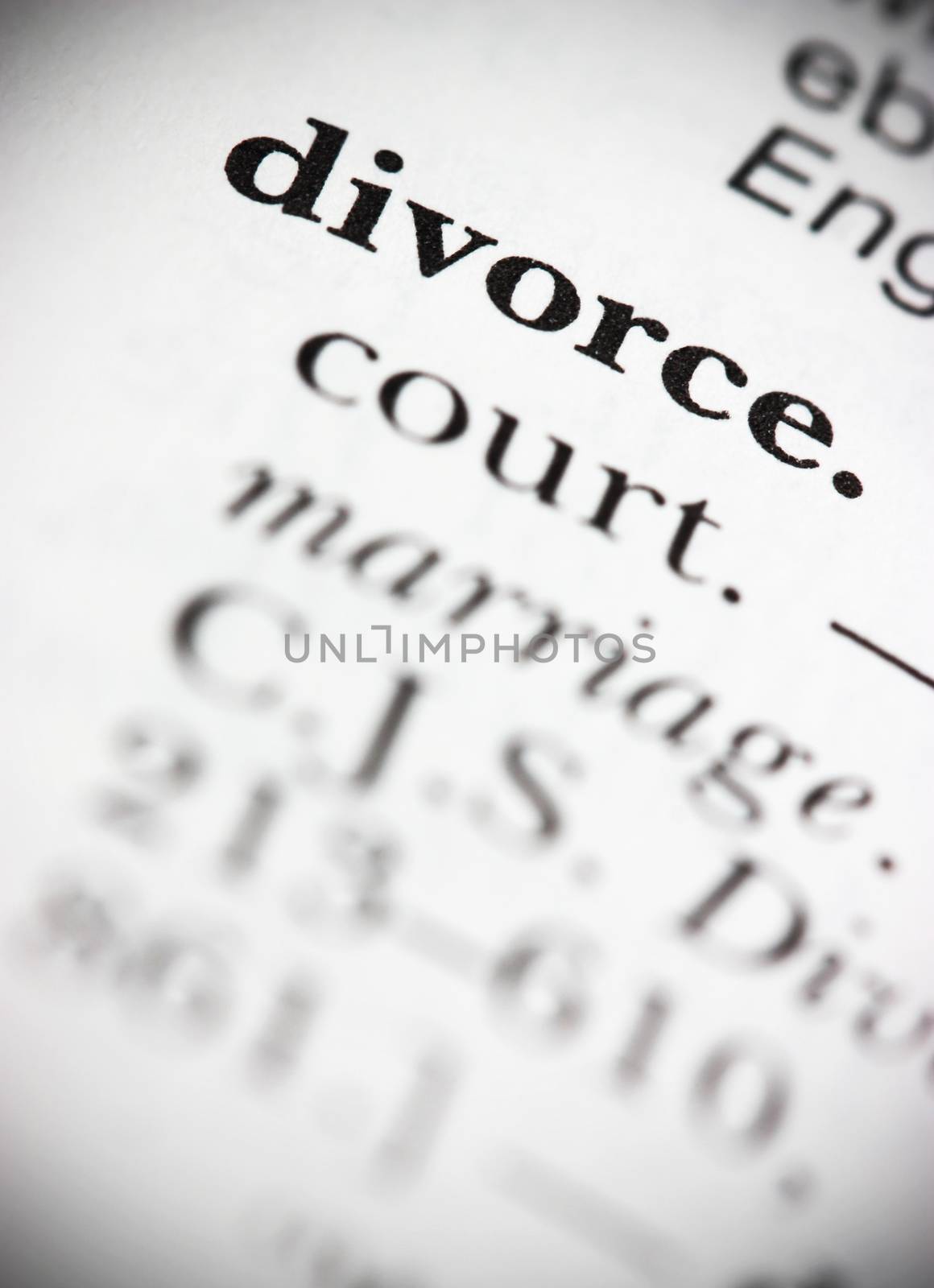 Dictionary Word Divorce by ziss