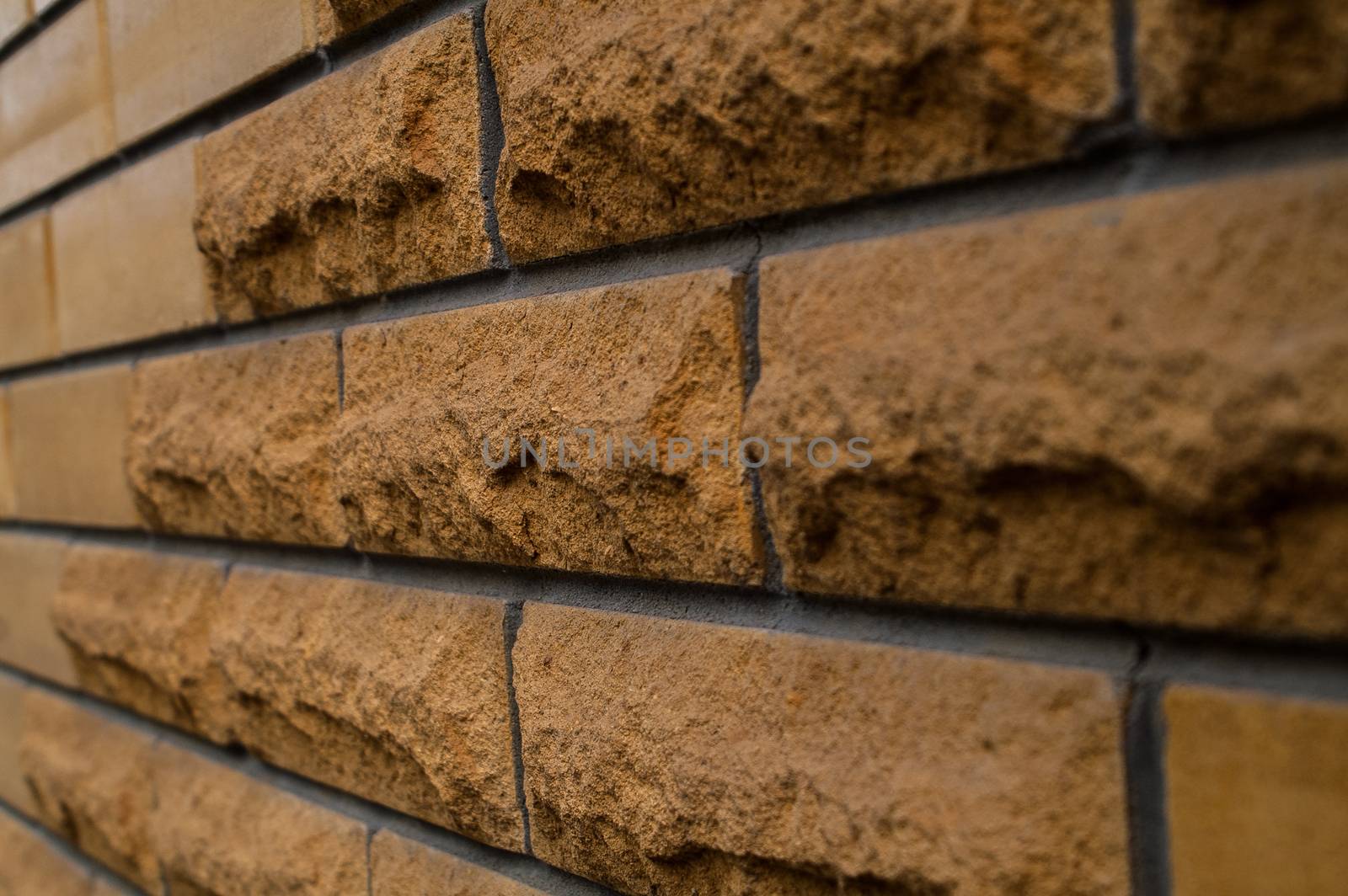 Brick background and wall from a different brick