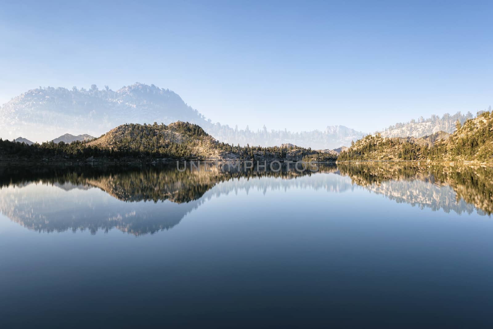 Mountain landscape in the Sierra Nevada mountains, California