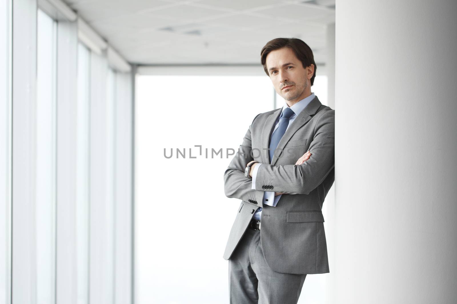 Portrait of businessman  by ALotOfPeople