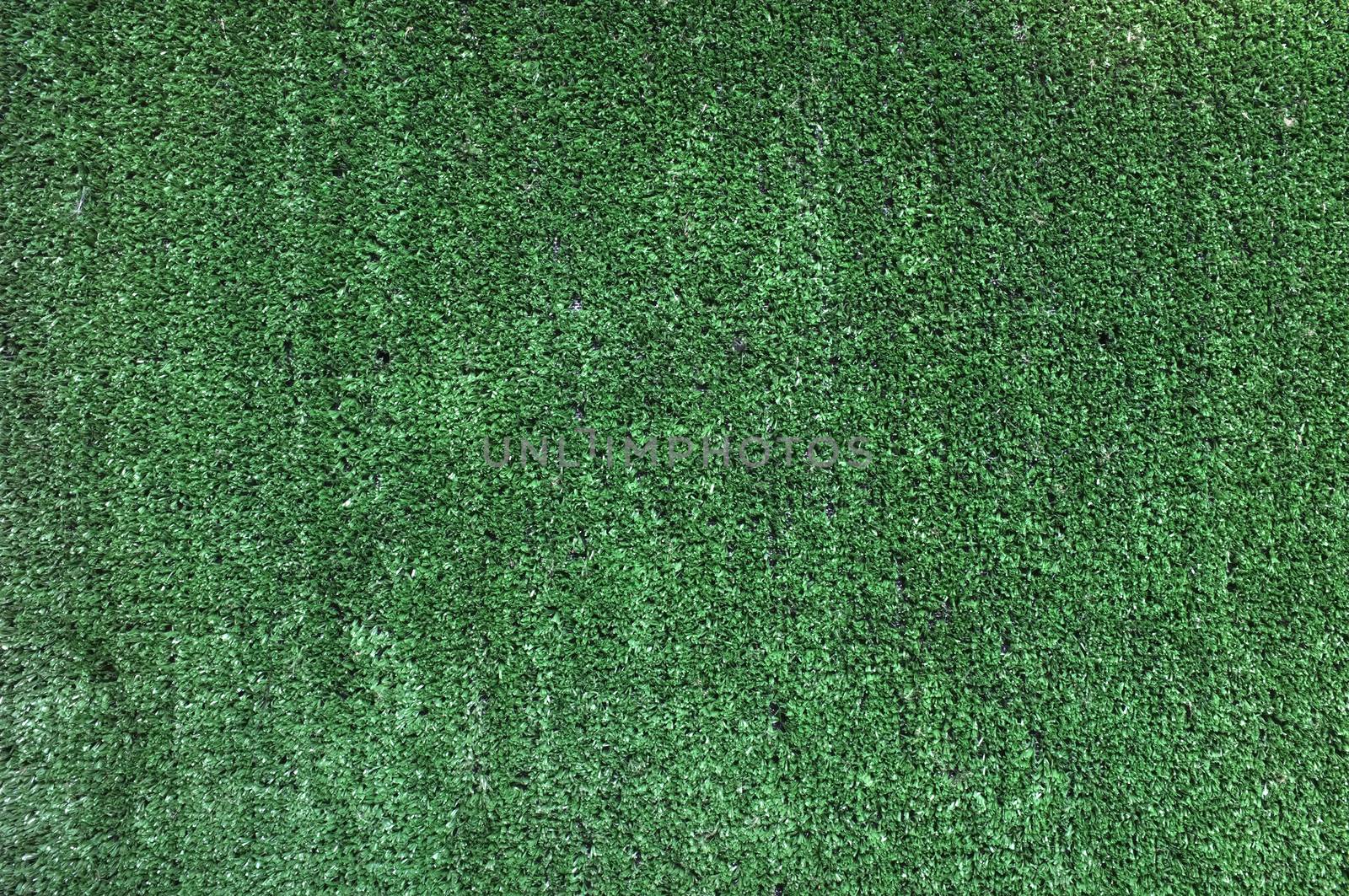 Artificial green grass