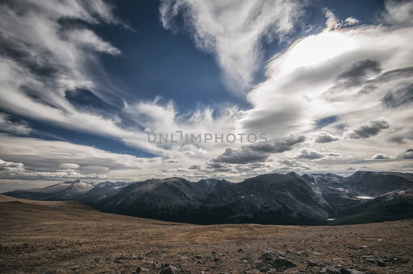 Rocky Mountains National Park Landscape, Colorado, USA